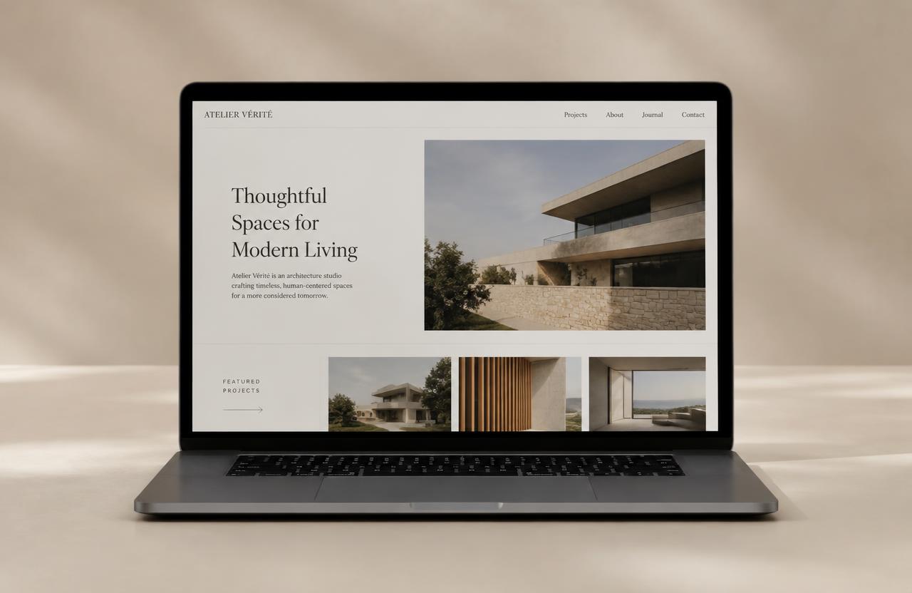 Atelier Vérité website